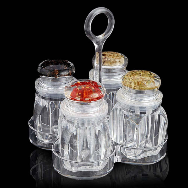 Acrylic Salt & Pepper 4 Pcs Set - test-store-for-chase-value