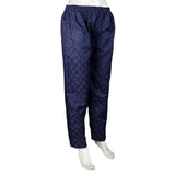Women's Embroidered Trouser - Navy Blue -  Navy/Blue - test-store-for-chase-value