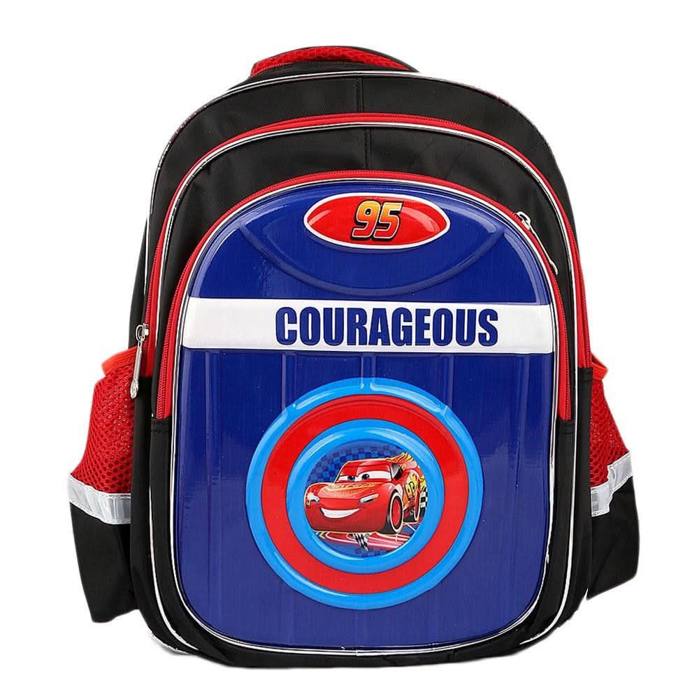 King MC Queen Car School Bag for Kids - test-store-for-chase-value