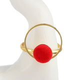 Women's Finger Ring - Red -  Red - test-store-for-chase-value