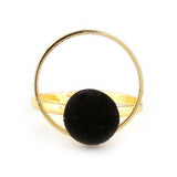 Women's Finger Ring - Black -  Black - test-store-for-chase-value
