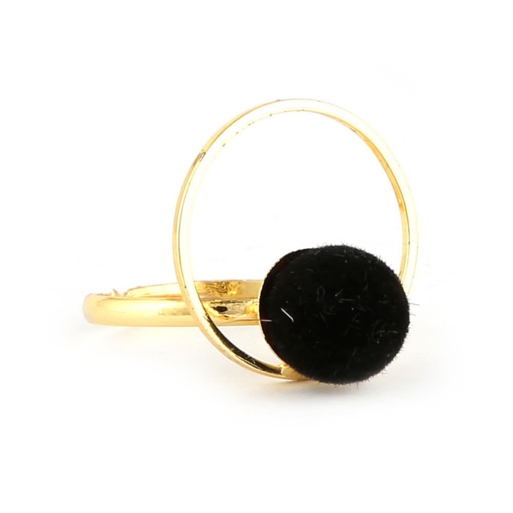 Women's Finger Ring - Black -  Black - test-store-for-chase-value