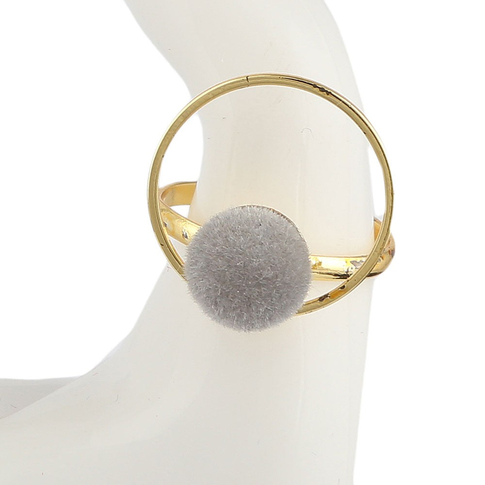 Women's Finger Ring - Grey -  Grey - test-store-for-chase-value