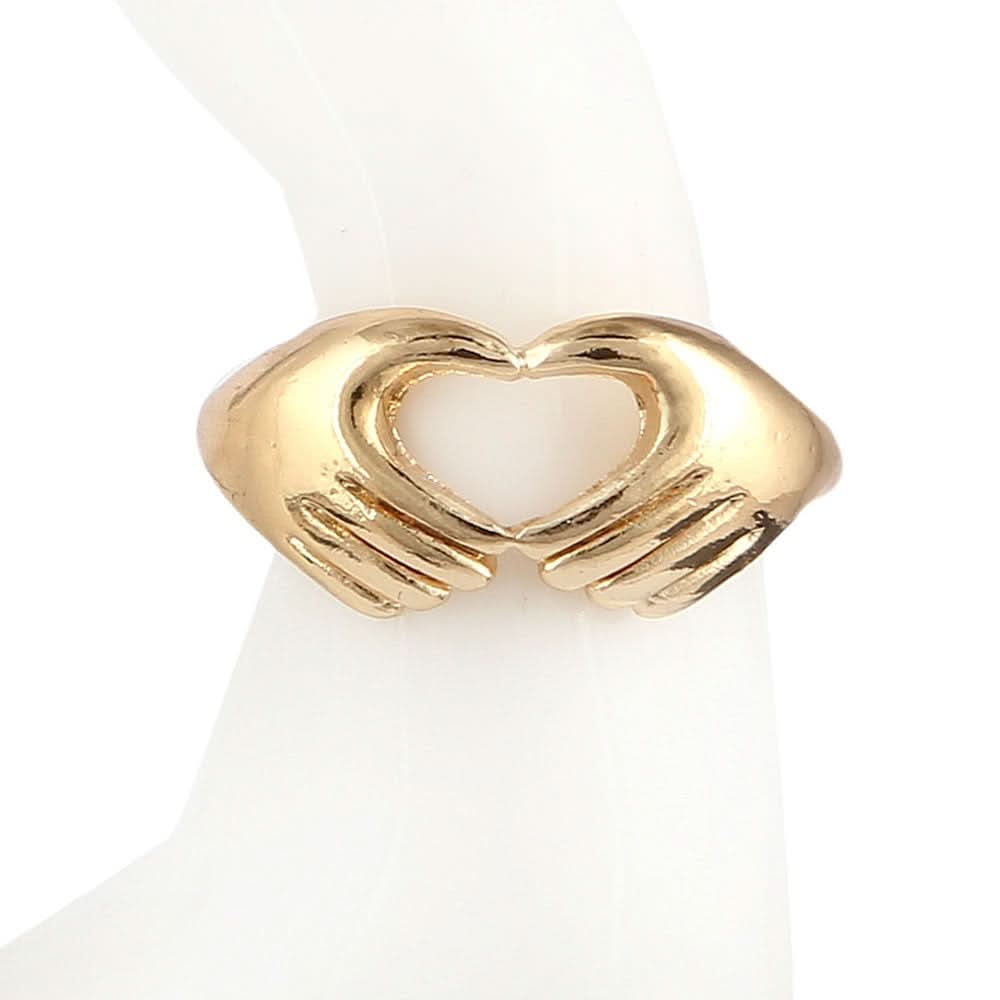 Women's Finger Ring - Golden - test-store-for-chase-value
