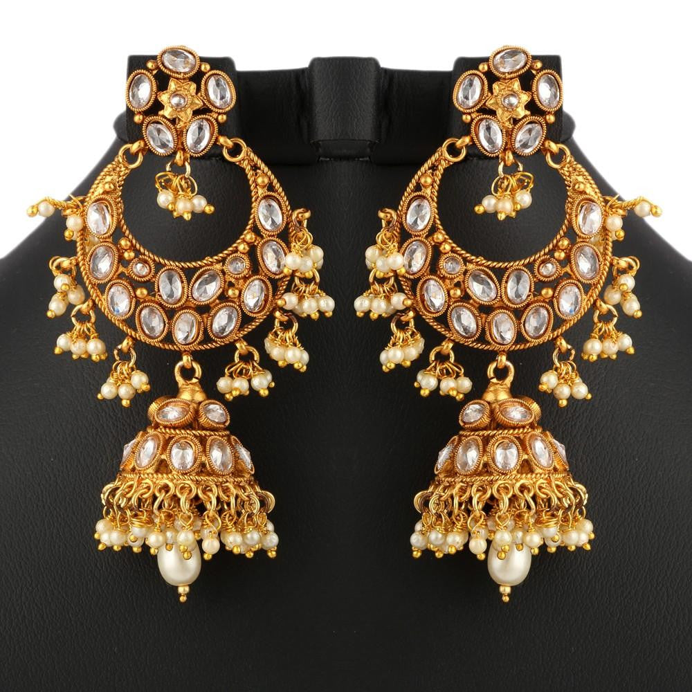 Polki Choker Jewellery Set - Multi - test-store-for-chase-value