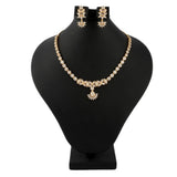 American Diamond Jewellery Set - Golden & Silver - test-store-for-chase-value