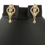 American Diamond Locket Set - Golden & Silver - test-store-for-chase-value