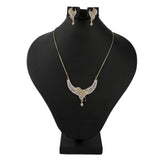 American Diamond Locket Set - Multi - test-store-for-chase-value