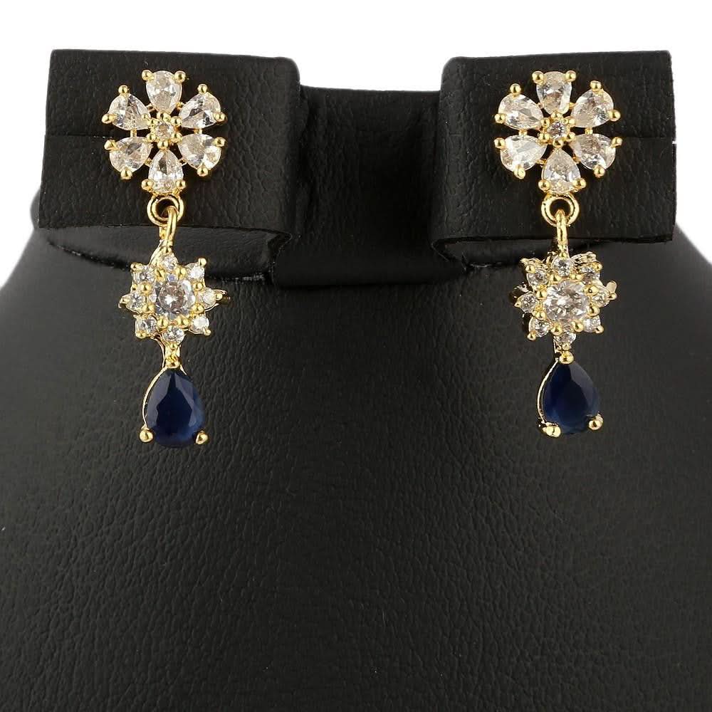 American Diamond Jewellery Set - Multi - test-store-for-chase-value