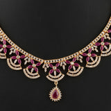 American Diamond Jewellery Set - Multi - test-store-for-chase-value