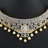 American Diamond Bridal Jewellery Set - Multi - test-store-for-chase-value