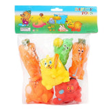 Chuchu Stuff Toy 6 Pcs - Multi - test-store-for-chase-value