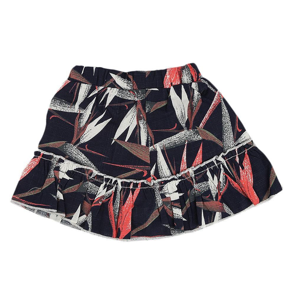 Girls Cotton Short - Navy Blue -  Navy/Blue - test-store-for-chase-value