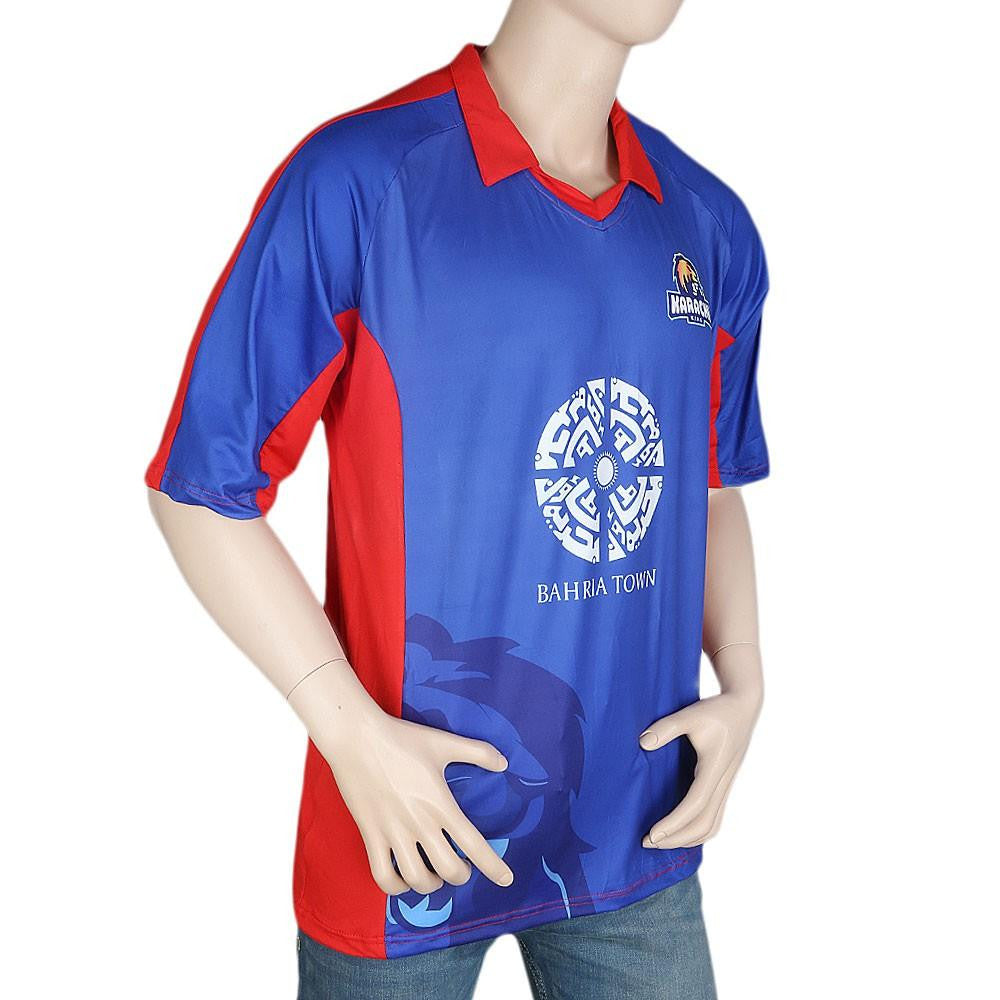 Karachi Kings Jersey For Men - Blue -  Blue - test-store-for-chase-value