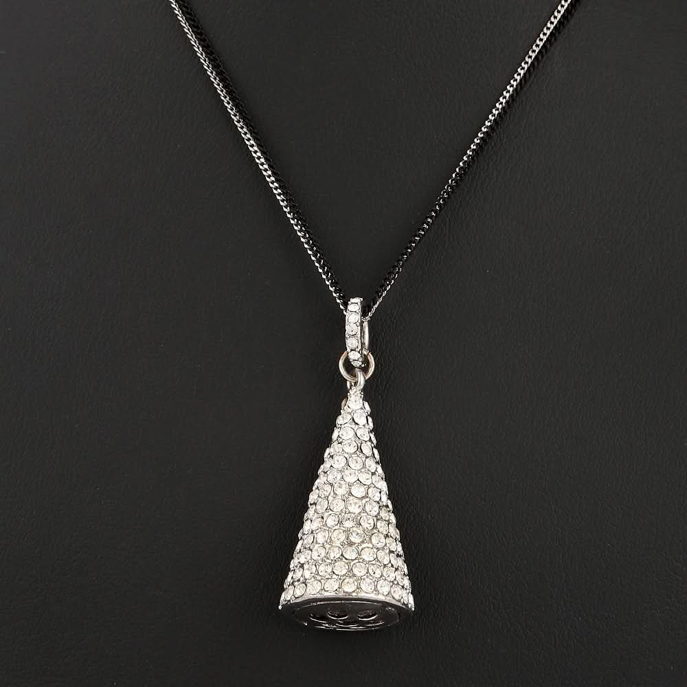 Women's Fancy Chain Locket - Silver - test-store-for-chase-value