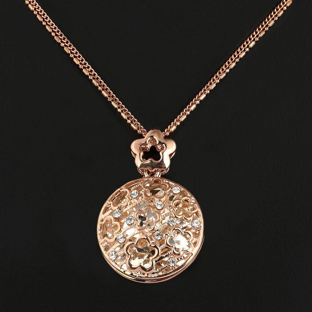 Women's Fancy Chain Locket - Golden - test-store-for-chase-value