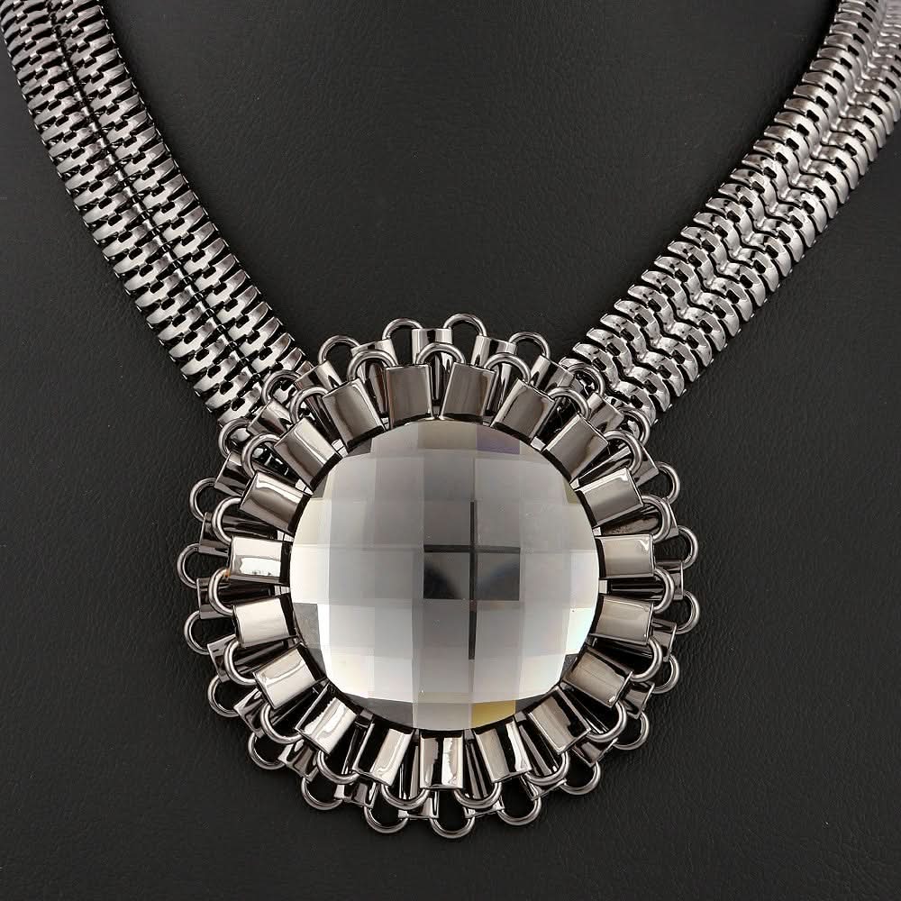 Women's Fancy Chain Locket - Black - test-store-for-chase-value