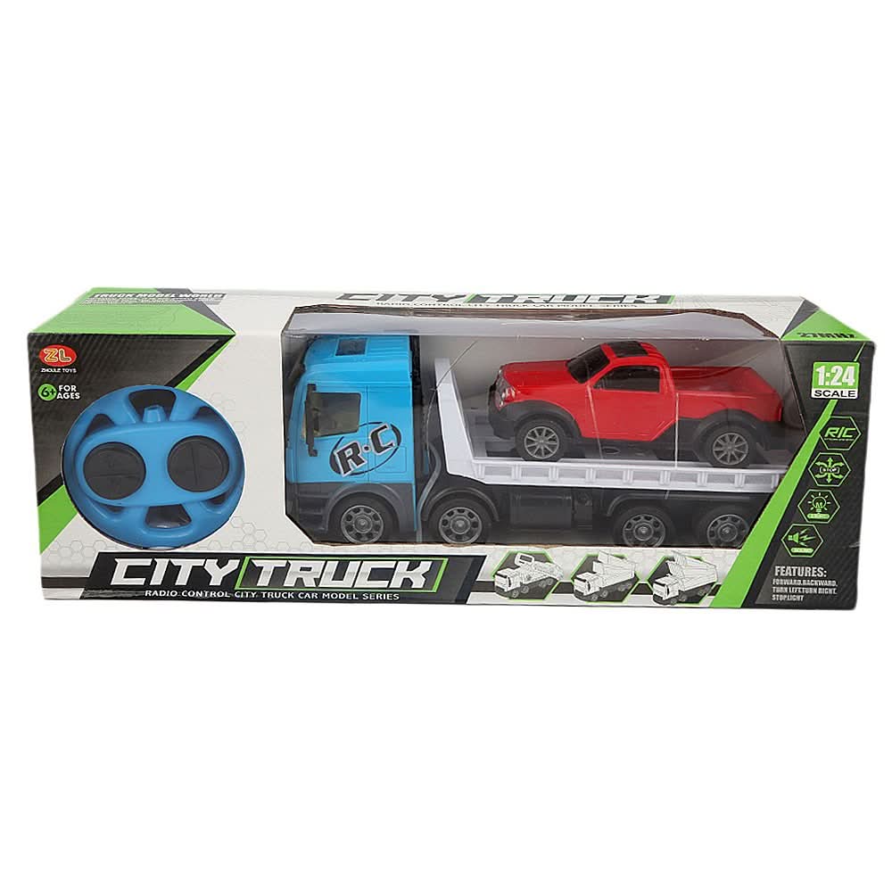 Remote Control City Truck - Blue - test-store-for-chase-value