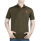 Polo T-Shirt For Men - Green -  Green - test-store-for-chase-value