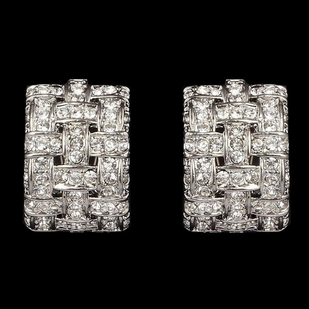 Women's Fancy Ear Tops - Silver - test-store-for-chase-value