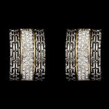 Women's Fancy Ear Tops - Silver - test-store-for-chase-value