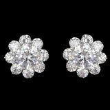 Women's Fancy Ear Tops - Silver - test-store-for-chase-value