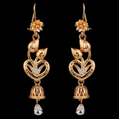 Women's Fancy Earrings - Golden - test-store-for-chase-value