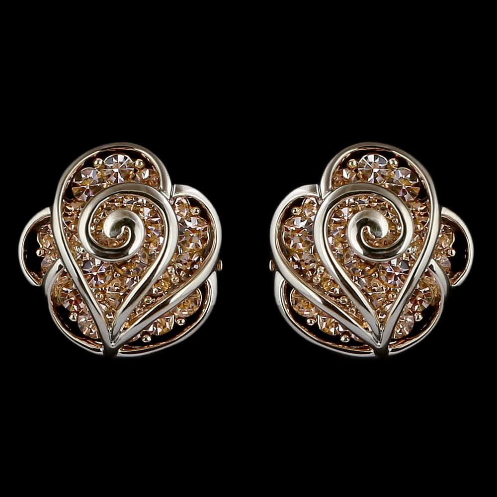 Women's Fancy Ear Tops - Golden - test-store-for-chase-value