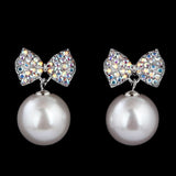 Women's Fancy Ear Tops - Silver - test-store-for-chase-value
