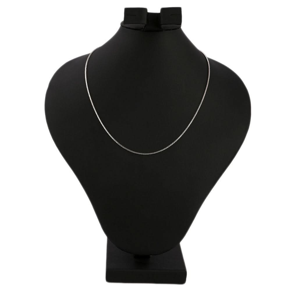 Women's Fancy Plain Chain - Silver - test-store-for-chase-value