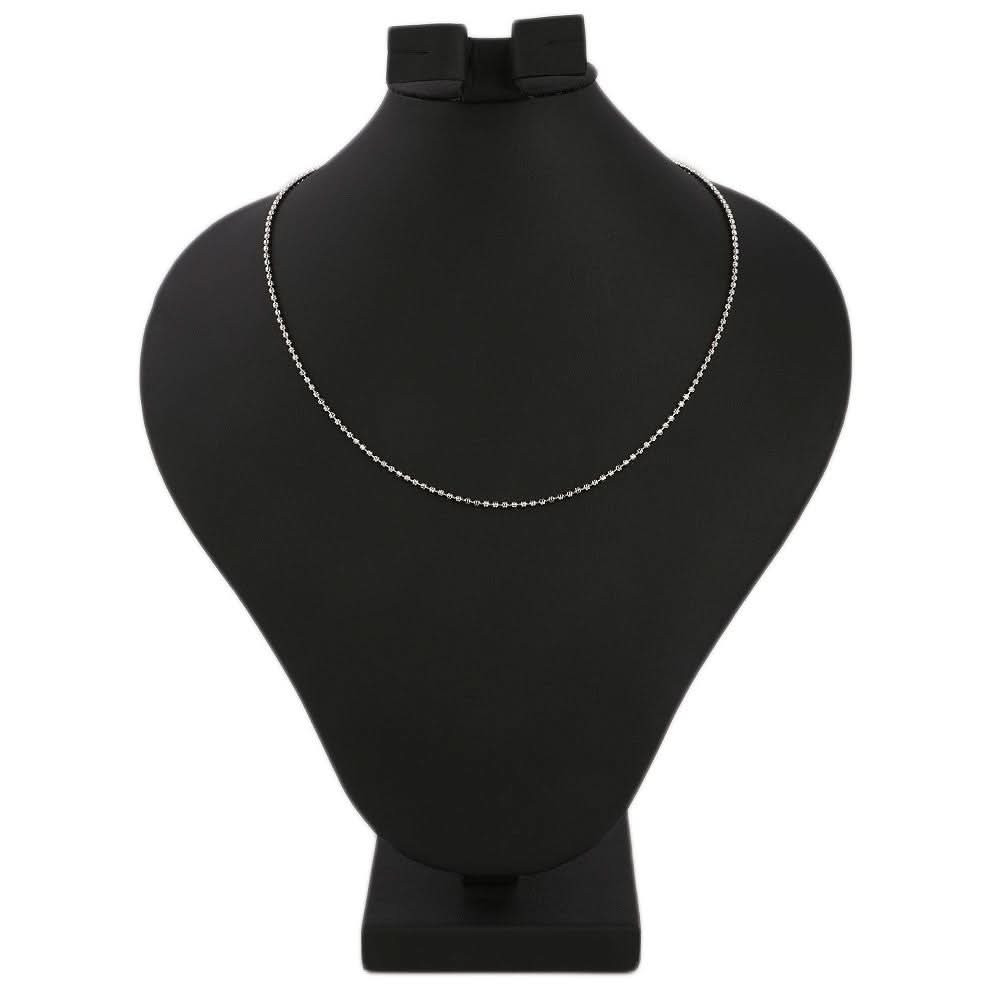 Women's Fancy Plain Chain - Silver - test-store-for-chase-value