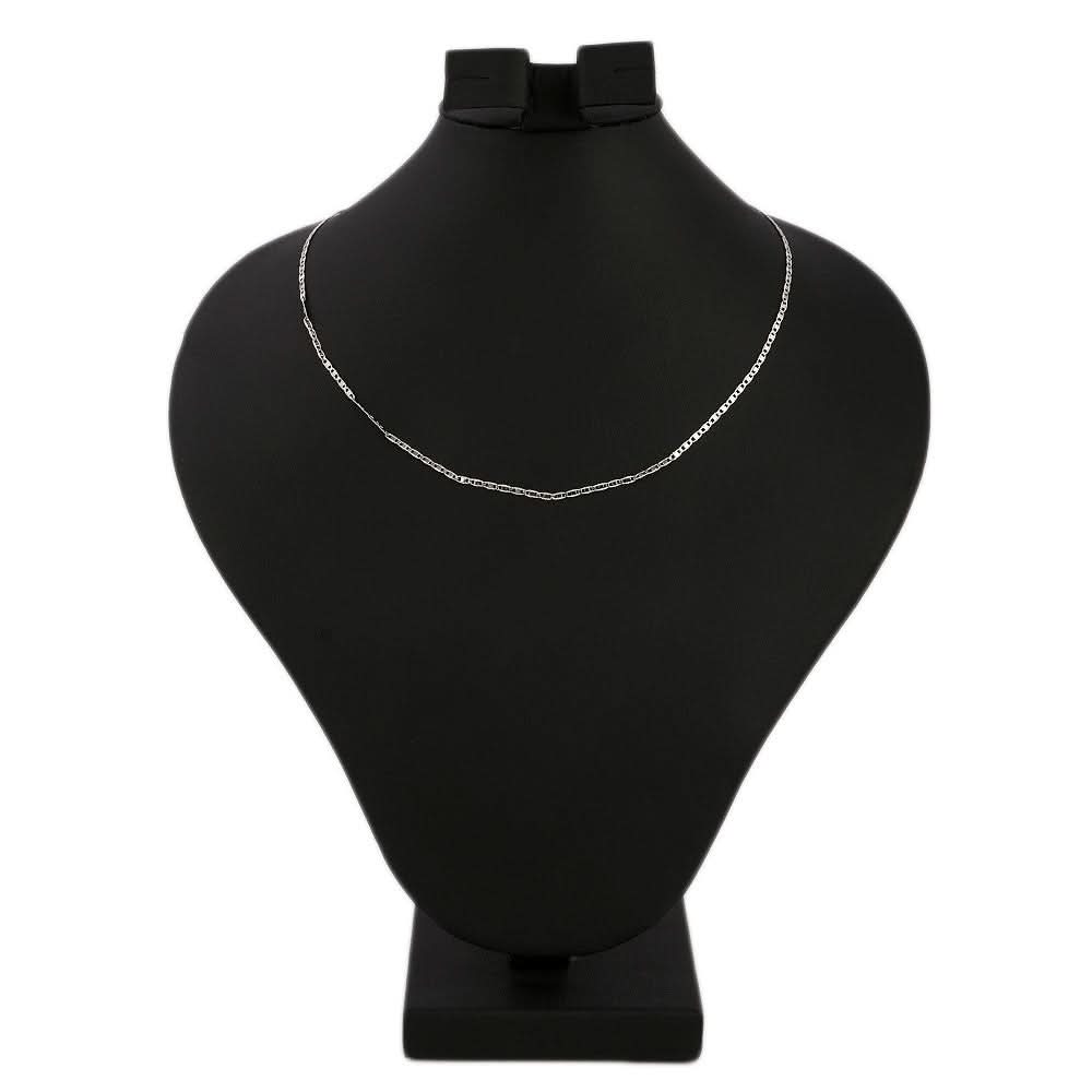 Women's Fancy Plain Chain - Silver - test-store-for-chase-value