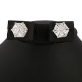 American Diamond Jewellery Set - Silver - test-store-for-chase-value