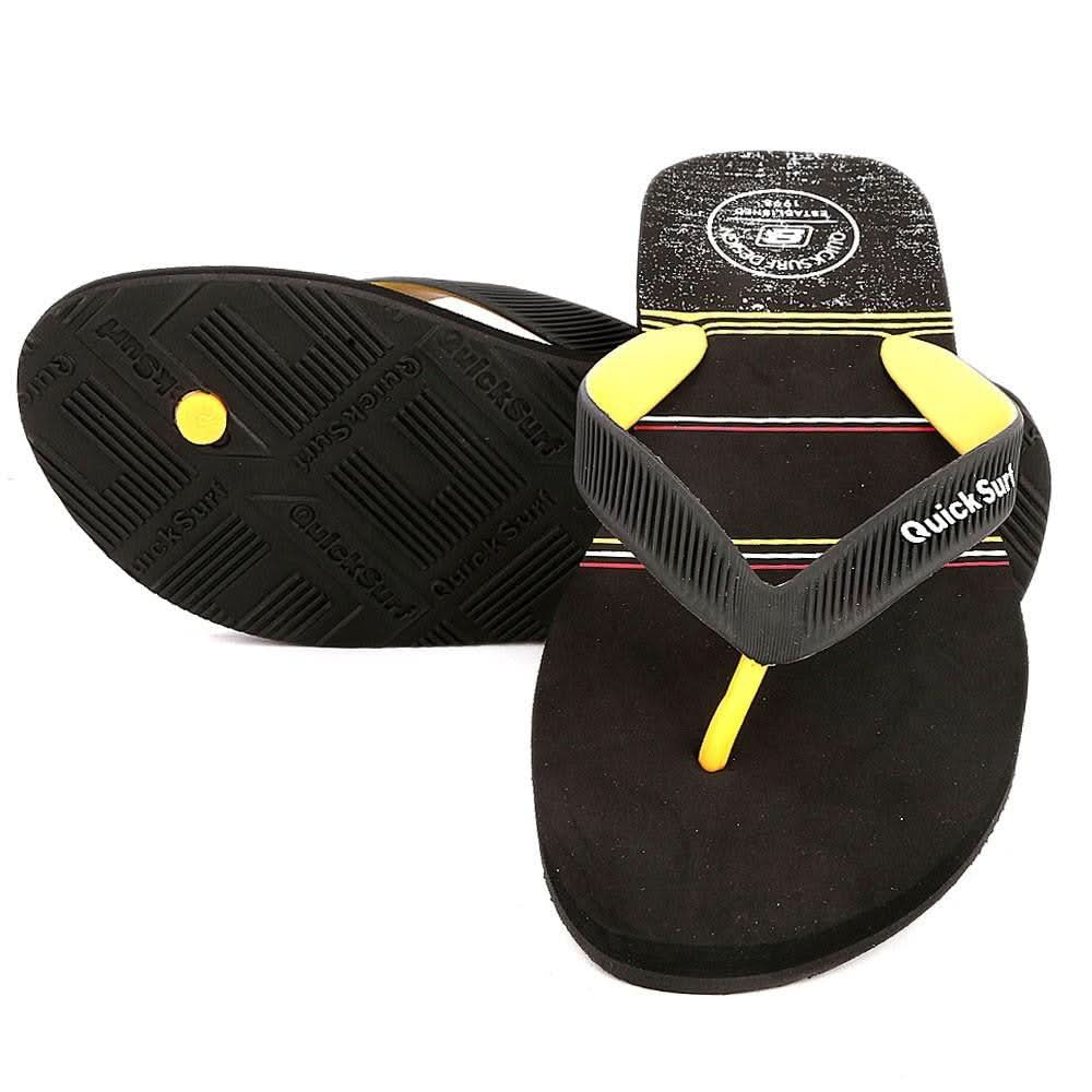 Quick Surf Men's Flip Flop Slippers 2337 - Black - test-store-for-chase-value