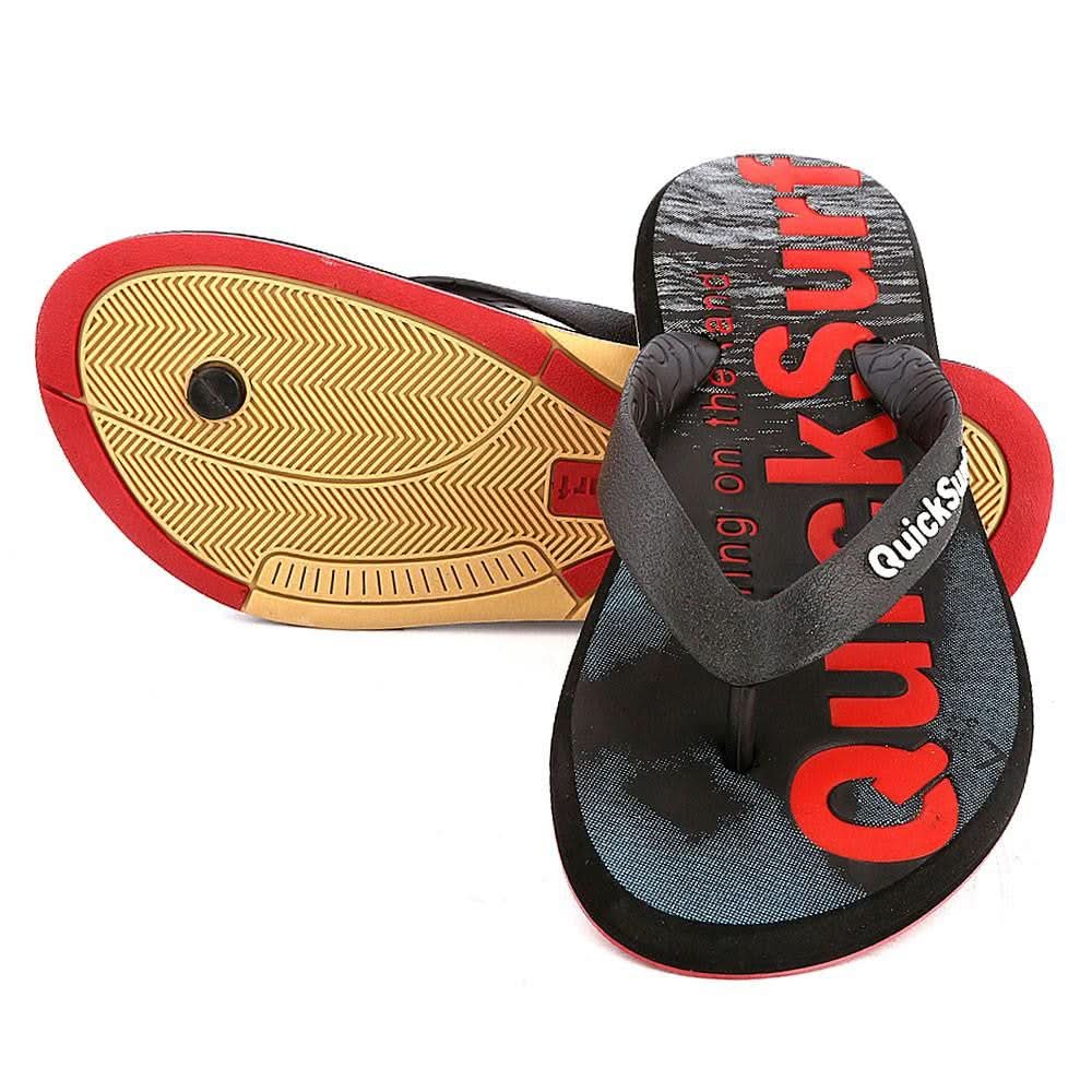 Quick Surf Men's Flip Flop Slippers 2382 - Black - test-store-for-chase-value