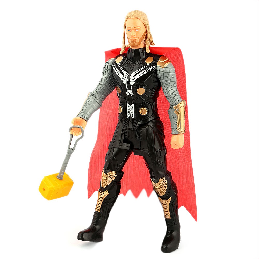 Super Hero Avengers Thor Toy For Kids - Black - test-store-for-chase-value