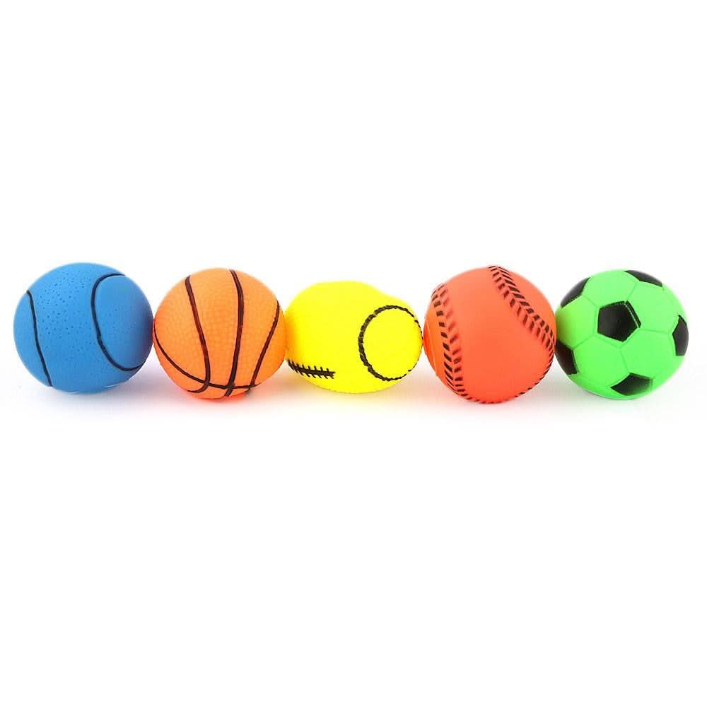 Chu Chu Soccer Ball Toy 5 Pcs - Multi - test-store-for-chase-value