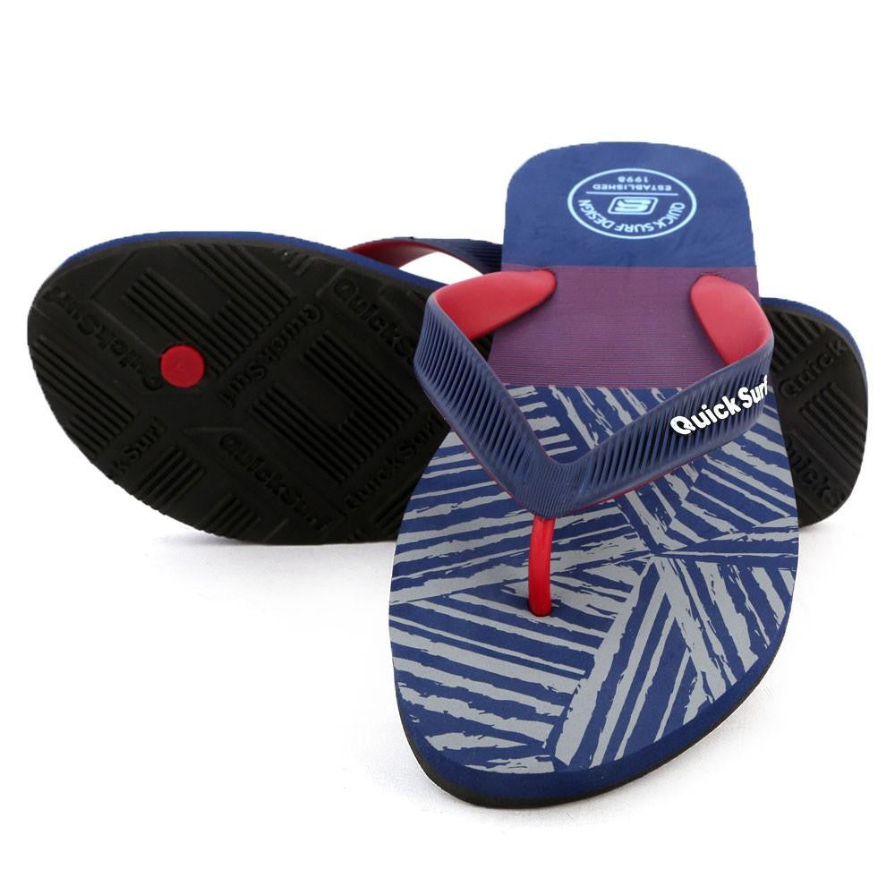 Quick Surf Men's Flip Flop Slippers 2336 - Dark Blue - test-store-for-chase-value