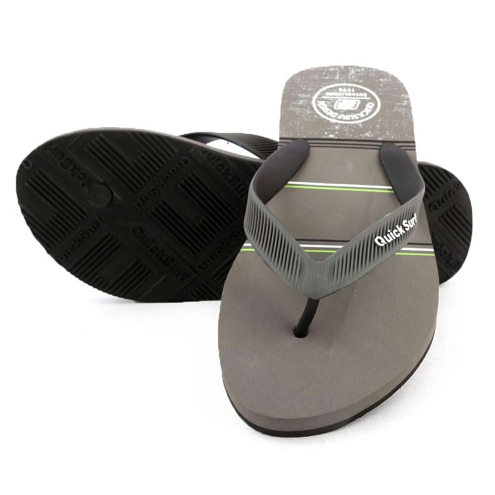 Quick Surf Men's Flip Flop Slippers 2337 - Dark Grey - test-store-for-chase-value