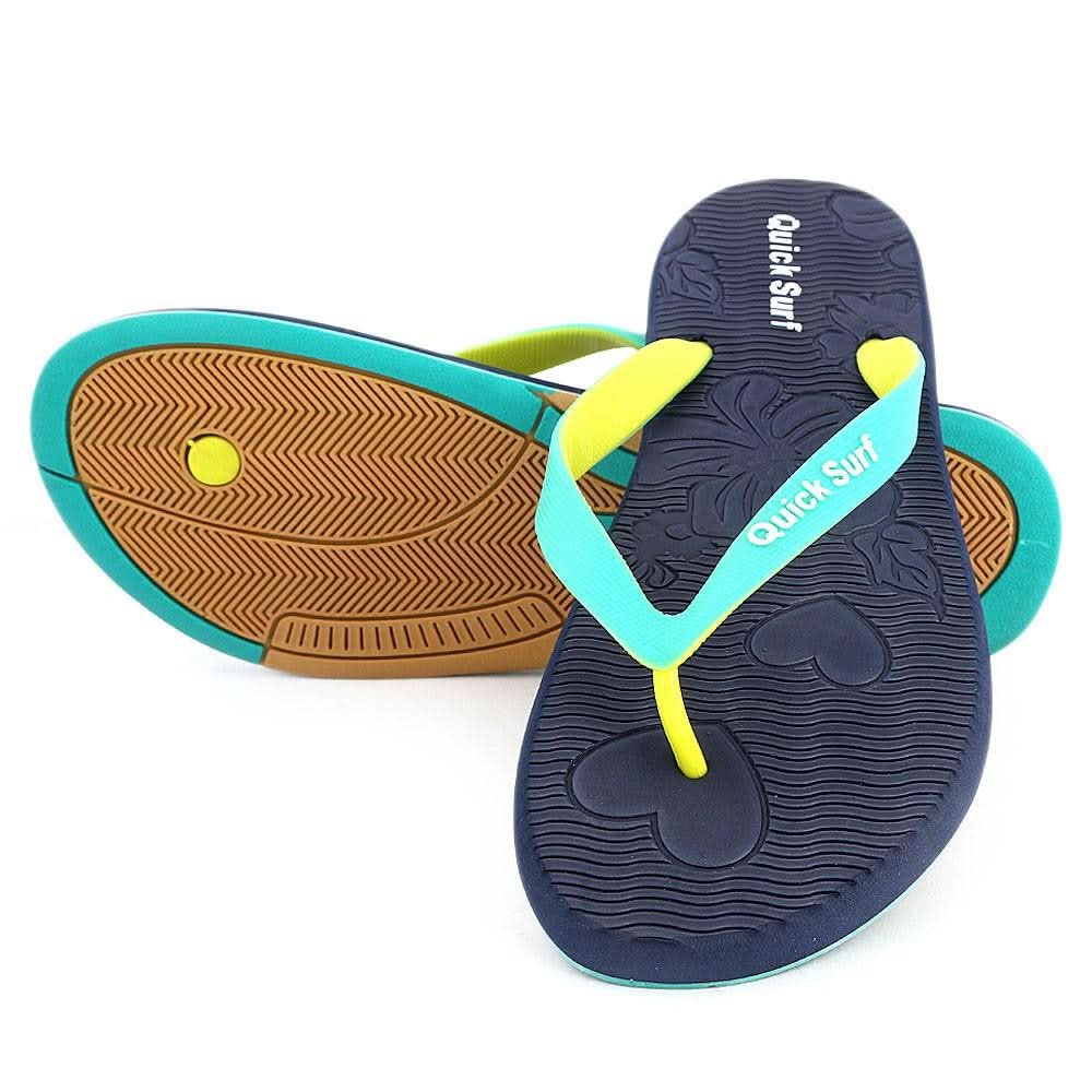 Quick Surf Women's Flip Flop Slippers 2580 - Blue - test-store-for-chase-value