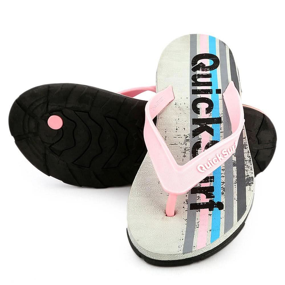 Quick Surf Women's Flip Flop Slippers 2819 - Grey - test-store-for-chase-value