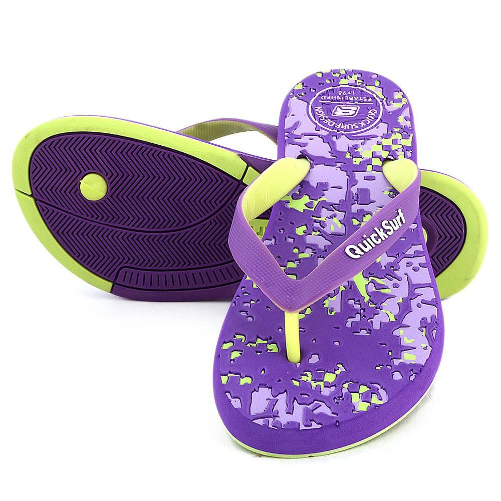 Quick Surf Women's Flip Flop Slippers 2595 - Purple - test-store-for-chase-value