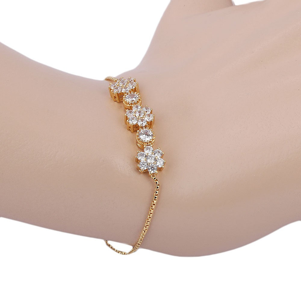 Women's Fancy Bracelet - Golden - test-store-for-chase-value