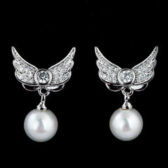 Women's Fancy Ear Tops - Silver - test-store-for-chase-value