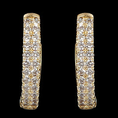 Women's Fancy Earrings - Golden - test-store-for-chase-value