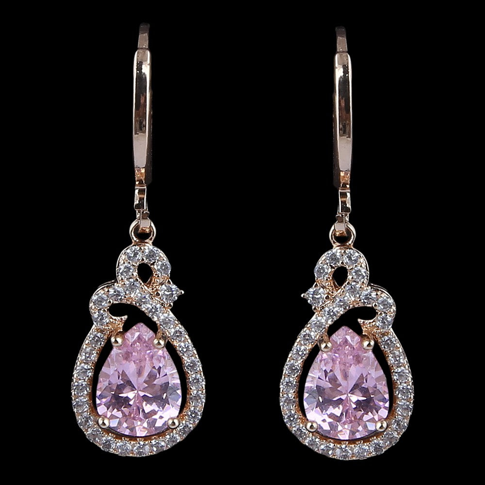 Women's Fancy Earrings - Pink - test-store-for-chase-value