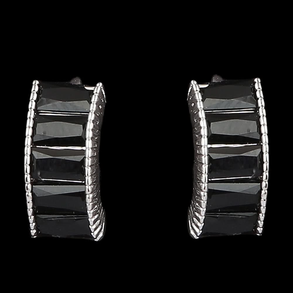 Women's Fancy Earrings - Black - test-store-for-chase-value