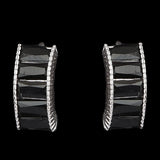 Women's Fancy Earrings - Black - test-store-for-chase-value