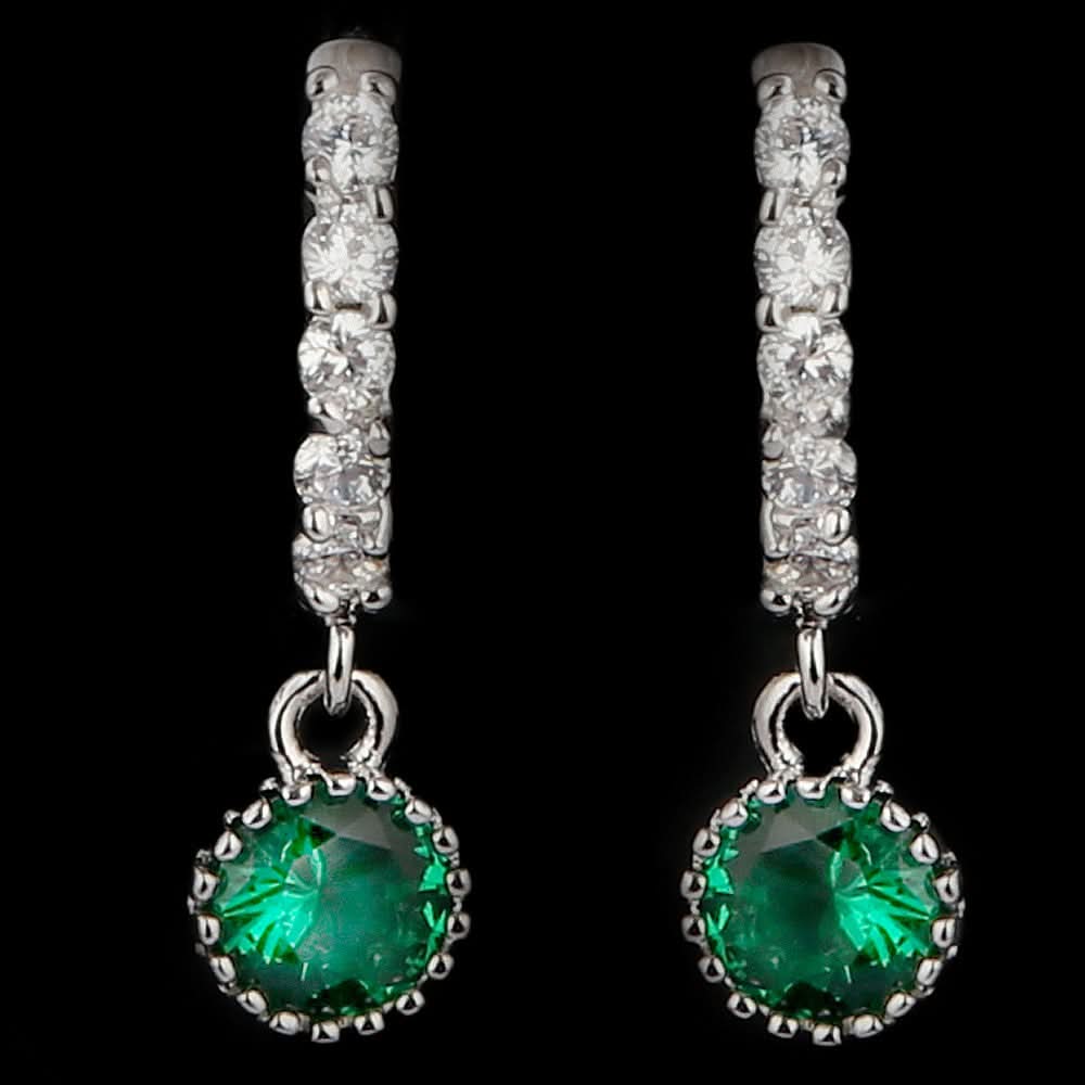 Women's Fancy Earrings - Green - test-store-for-chase-value
