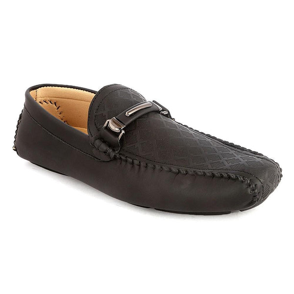 Men's Loafers Shoes (HM180805-1) -  Black - Black - test-store-for-chase-value